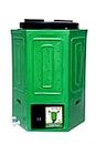 Spintech Polyethylene Composter Hot Pile Home Compost Bin (Green) SCB100