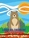 Libro da colorare orso per bambini: Libro da colorare e attivit per ragazze e ragazzi dai 4 agli 8 anni