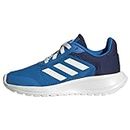 adidas Unisex Kids Tensaur Run 2.0 K Gymnastics Shoes, Blue Rush Core White Dark Blue, 5.5 UK