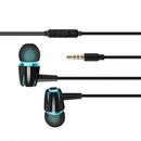 Earphone In-ear Running Sports Headphone 3.5mm Wired Portable Phone Earbuds with