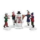 Lemax Village Collection Ring Around the Snowman, Set of 3 #52112
