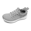 earthinglife Ground Shoes with Breathable mesh Upper. Unisex Conductive grounding Shoes Grey