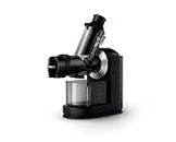 Philips Domestic Appliances HR1889/70 Slow Juicer, Entsafter für kaltes Pressen & maximale Nährstoffextraktion Schwarz, XL
