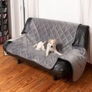 Cubierta de sofá reversible para perro muebles protectores acolchados 3 asientos calidad práctica
