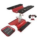 RC Car Work Stand Aluminum Repair Workstation 360 Degree Rotation Lift Lower w/Screw Tray for 1/10 1/12 1/16 Scale Traxxas TRX4 Axial Arrma Redcat Losi RC Crawler Monster Truck Buggy
