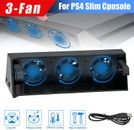 Cooling Fan External Cooler Accessories for PlayStation 4 PS4 Slim Console Black