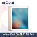 Very Good Refurbished Apple iPad Pro 12.9" 1st Gen (2015) Wi-Fi + Cellular