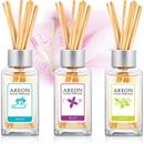 Perfume de habitación AREON CASA perfume 3 x 85ml. Difusor dispensador de fragancias aromaterapia