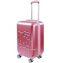 Ful AONELAS Hello Kitty 21 Inch Rolling Luggage, Hardshell Carry On Suitcase with Wheels, Pink (HKFL0002AZ-650)