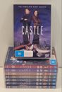 Castle Complete Series Season 1-8 1 2 3 4 5 6 7 8 DVD Region 4 PAL VGC
