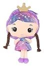 CHAMBYAL'S DOLL Shape My Little Doll Buddy Crossbody Cute Kids’ Carryall Teen Girls Small Messenger Bags for Kids (30 x 18 CM) Pack of 1 (PURPLE)