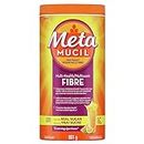 Metamucil, Daily Psyllium Husk Powder Supplement, Real Sugar, 3-in-1 Fibre for Digestive Health, Orange Smooth Flavored Drink, 72 Servings