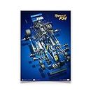 Automobilist | Tyrrell P34 - The Joy of Six Wheels | Collector’s Edition | Standard Poster Size 19 ¾ x 27 ½ Inch