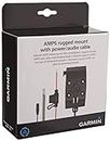 Garmin - Support pour GPS Moto Avec câble d'alimentation/audio - Noir