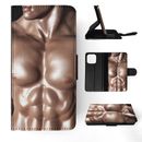 FLIP CASE FOR APPLE IPHONE|SEXY MALE BODY MUSCLE ABS 1