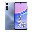 Samsung Galaxy A15 Factory Unlocked Android Smartphone , 128GB, Fast Charging, Blue, 3 Year Manufacturer Extended Warranty (UK Version)