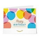 Amazon.com.au Gift Card - Print - Happy Birthday Balloons