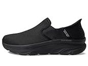 Skechers Men's Gowalk 5 Apprize-Double Gore Slip on Performance Walking Shoe Sneaker, Black 2, 7