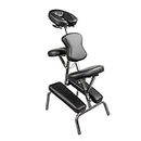 Forever Beauty Aluminium Portable Massage Chair - Black