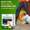 480packs 13x9cm Dog Poo Bags Extra Strong Large Double Thick Dog Poop Tie Handle