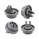 Cenipar DD66-00023A Dishwasher Wheels Lower Upper Rack Roller (4Pack) Replacement for Kenmore Samsung Dishwasher Replaces 2002711, PS4222532 AP4342187 EAP4222532