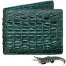 Men’s Crocodile Leather Wallet RFID Luxury High Quality Credit Card Case Gifts