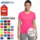 Sport-Tek Womens Dry Fit Workout PosiCharge Moisture Wicking T-Shirt M-LST350