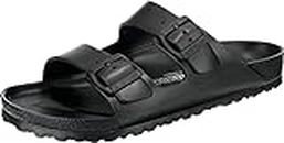 Birkenstock mens Unisex Arizona EVA Dual Buckle Sandals, Black - 41 M EU