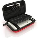 iGadgitz Red EVA Hard Travel Carry Case Cover for New Nintendo 3DS XL (All versions) & 2DS XL 2017 with Clip On Carry Strap…