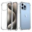For iPhone 15 14 13 12 11 Pro Max 7 8 Plus XR XS Max Case Shockproof Clear Cover