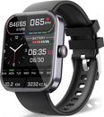 Smartwatch Herren Damen mit Telefonfunktion Armbanduhr iPhone Samsung Huawei LG
