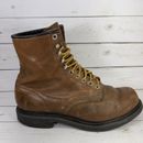Red Wing 953 Leather Boots Super Sole Mens Size 9 EE Extra Wide Slip Oil Res.