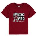 Toddler Crimson Alabama Tide Big Al's Kids Club Logo T-Shirt