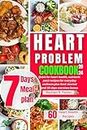 Heart Problem Cookbook 2024: Quick fix for heart health, nutrients pack recipes for everyday wellness plus food Journal and 30 days exercises bonus (English Edition)