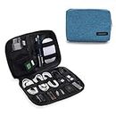 Bagsmart Travel Cable Organizer, Electronics Accessories Cases, Tech Bag for Hard Drives, Cables, Charger, USB, SD Card