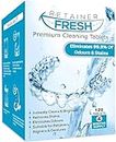 Retainer Cleaning Tablets - 120 Tablets 4 Months Supply Retainer Fresh, Brite, and Stain-Free - Retainer Cleaner Tablet, Mouth Guard, Dentures, Aligners
