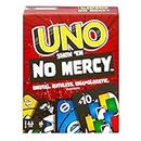 UNO Show ‘em No Mercy Card Game for Kids, Adults & Family Parties and Travel With Extra Cards, Special Rules and Tougher Penalties., HWV18