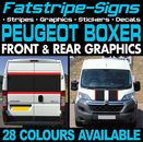 to fit PEUGEOT BOXER GRAPHICS STICKERS STRIPES DAY VAN CAMPER MOTORHOME SWB MWB