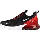 Nike Mens Air Max 270 Black/White-University Red Ah8050 022 - Size 9.5, Black/Anthracite-white, 9.5 US