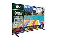 TOSHIBA 65UV2363DG Smart TV 4K UHD de 65", sin Marcos, con HDR10, Dolby Audio, Compatible con Asistente de Voz Alexa y Google, Bluetooth