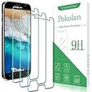 Pokolan [3-Pack] Screen Protector for Samsung Galaxy S7 Tempered Glass, 9H Hardness, Anti Scratch, Bubbles Free, Case Friendly