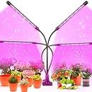 calldrishe LED Grow Light | Plant Grow Lights Plant Lights for Indoor Plants | Spectrum Plant Light | 3 Switch Modes Plant Lamp Grow Lamp for Seedling with Auto ON/Off | Adjustable 3-9 -12H Timer