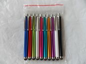 NEED TABLET/PC PEN STYLUS??? MULTI-COLORED 10 PACK OF PEN STYLUSES NEW...$5.99!