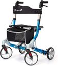 Caminantes Planetwalk para personas mayores con asiento, andadores plegables compactos con 