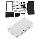 Game Console Shell, Game Machine Case Professional Easy Install for Nintendo 3DS XL(White)