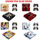 PS4 Slim Anime Película Pegatina Calcomanía Envoltura Consola y Controlador Playstation 4