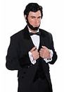 Forum Novelties Men's Abraham Lincoln Costume Wig and Beard, Black, One Size
