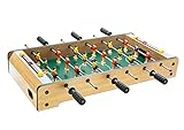 Mini Table Top Football Table for Adults and Kids - Compact Mini Tabletop Soccer Game - Portable Recreational Hand Soccer for Game Room & Family Game Night