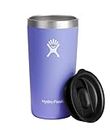 HYDRO FLASK - All Around Tumbler 355 ml (12 oz) with Closable Spill Proof Press-In Lid - Stainless Steel Double Wall Vacuum Insulated - BPA-Free - Lupine