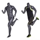 Male Adult Full Body Headless Jogging Athletic Sports Mannequin with Base